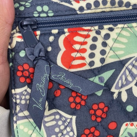 Vera Bradley Front Zip Wristlet Nomadic Floral Nomadic Floral - Picture 5 of 7